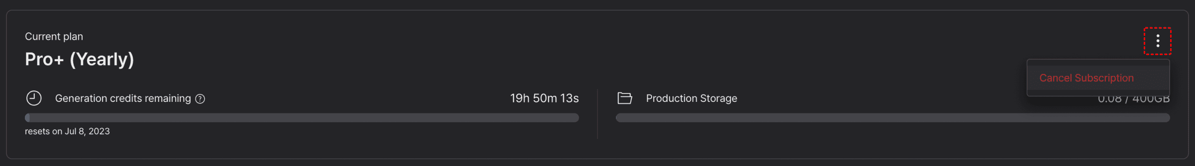 Cancelling Your Subscription
