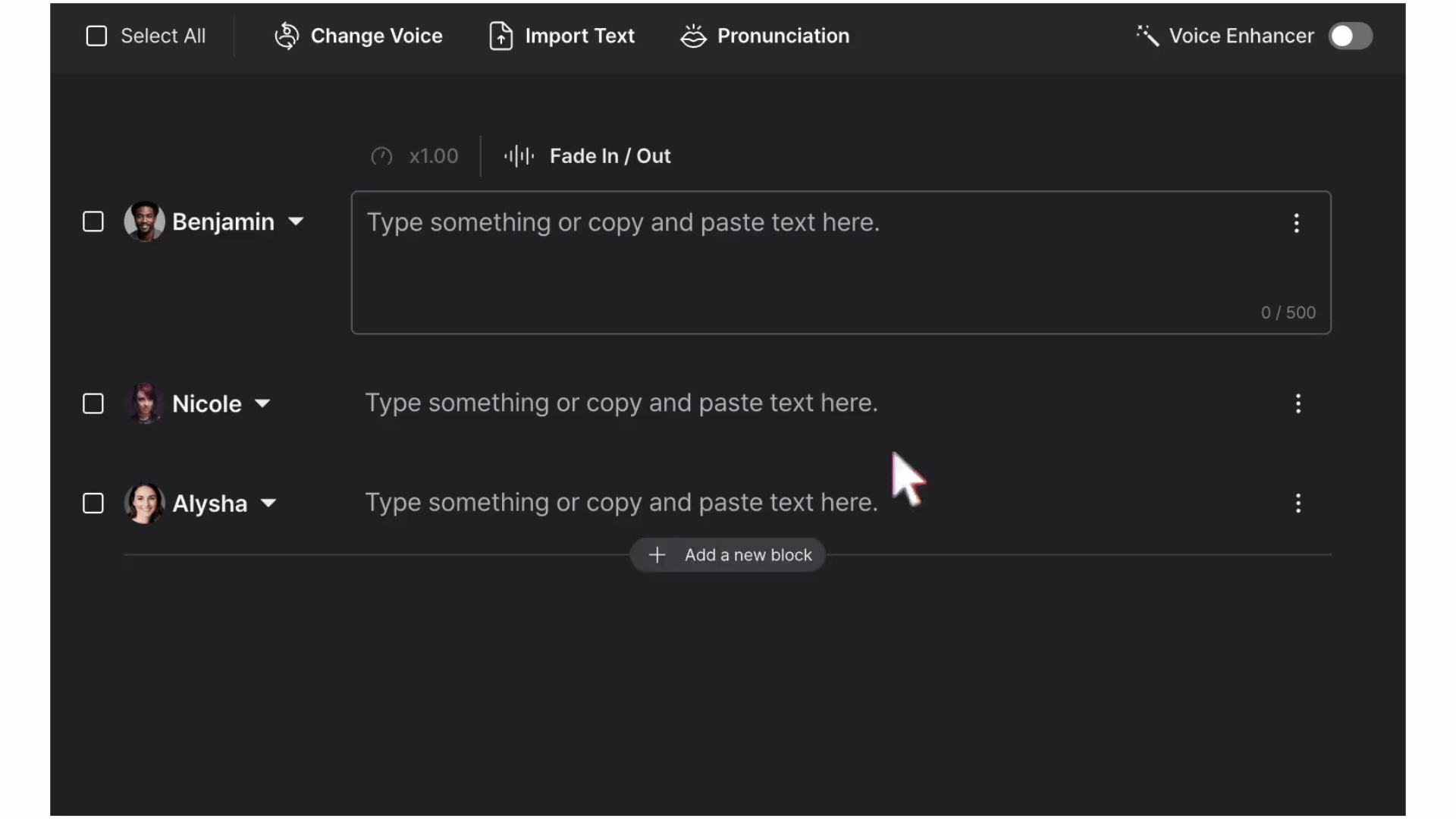 Generating A Voiceover